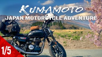 Project 47 Ep 3: Sakura Mountain Roads & Mt. Aso Adventure – Day 1/5 🏍️🇯🇵🌸