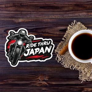 Ride Thru Japan Bubble-free sticker