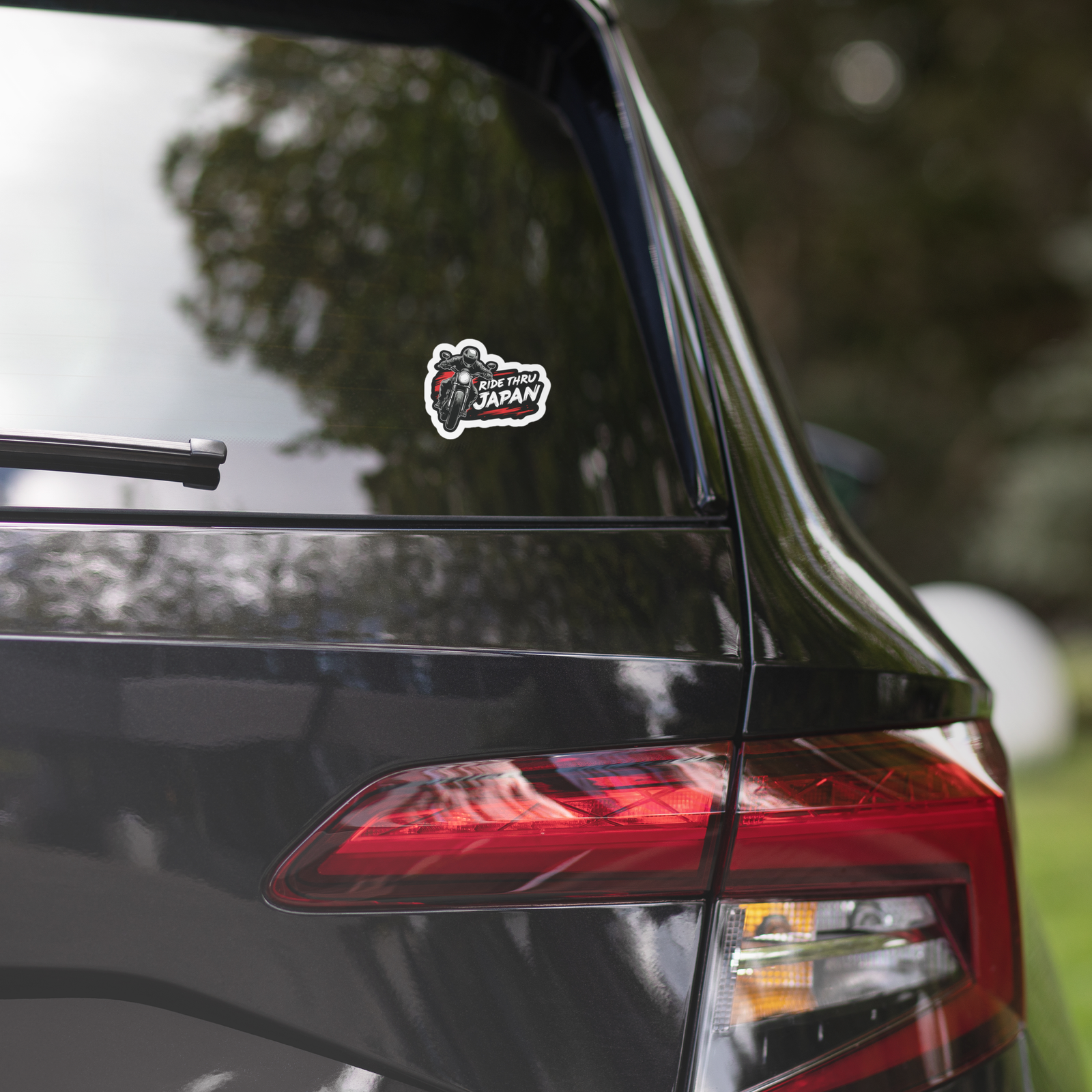Ride Thru Japan Bubble-free sticker - Image 3