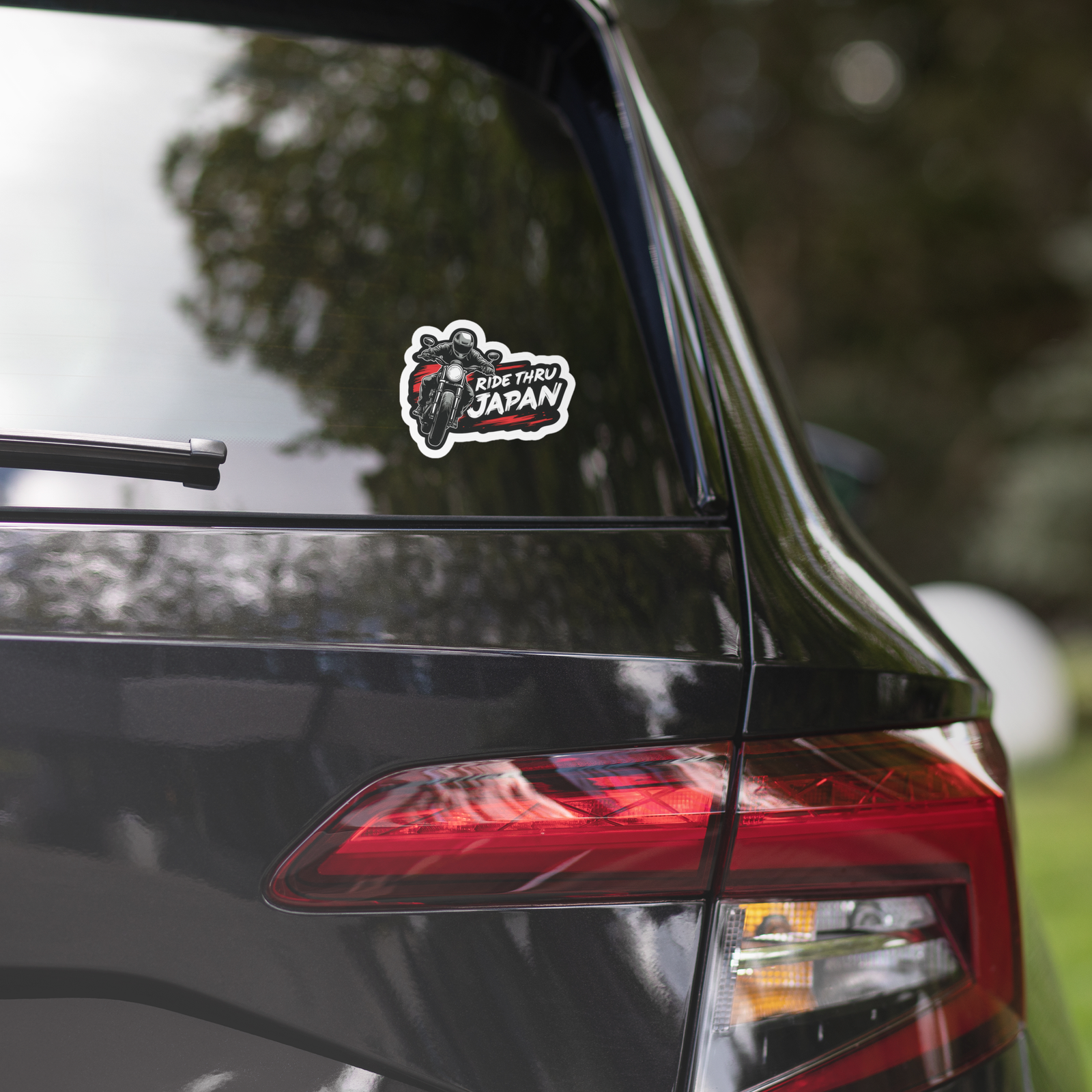 Ride Thru Japan Bubble-free sticker - Image 2