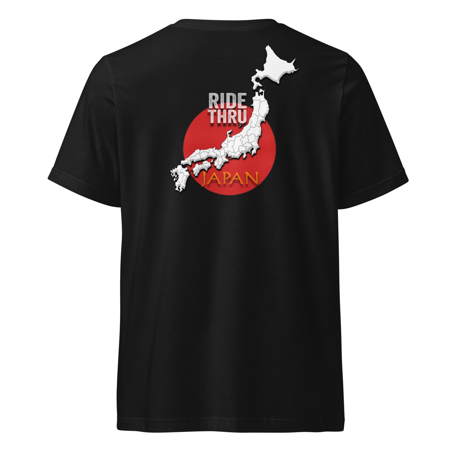 Ride Thru Japan Unisex Short Sleeve V-Neck T-Shirt - Image 5