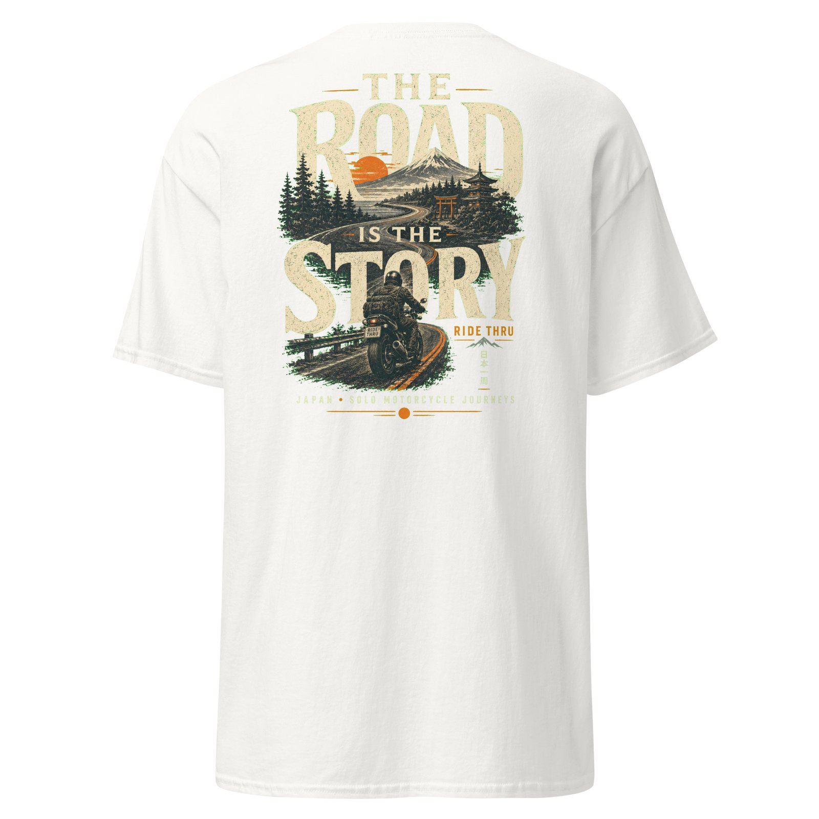 The Road Tells The Story - Unisex classic tee - Image 4
